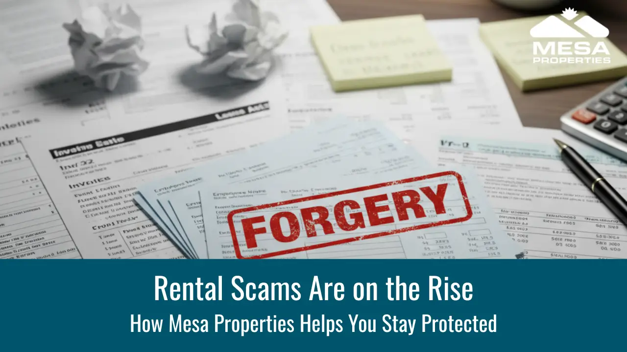 Rental Scams Are on the Rise: How Mesa Properties Helps You Stay Protected